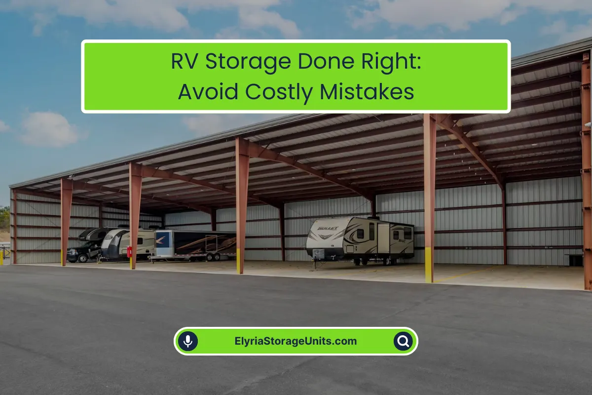 RV Storage Done Right Avoid Mistakes RV Storage Done Right Avoid Mistakes