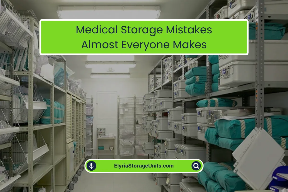 Medical Storage Mistakes Everyone Makes