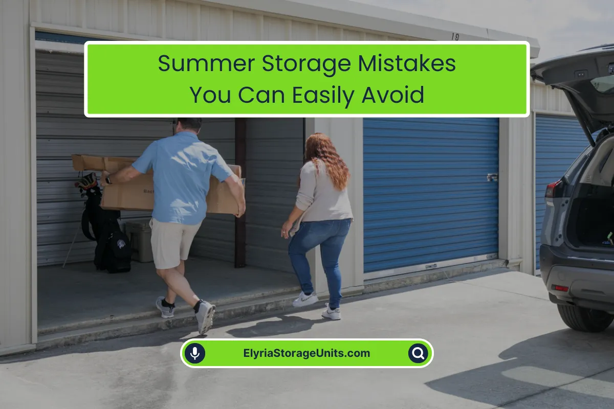 Summer Storage Errors You Can Easily Avoid