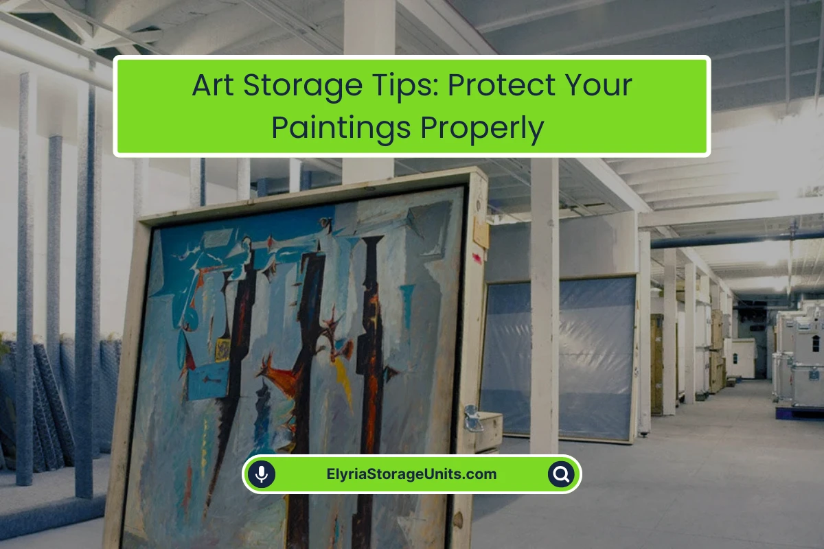 How to Store Artwork Without Damaging It