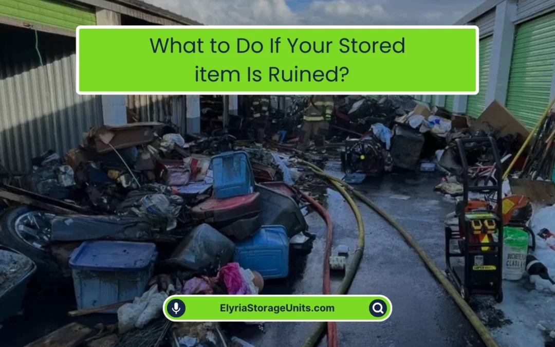 What to Do If Your Stored item Is Ruined? (2026)